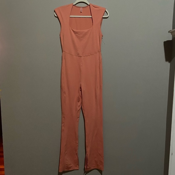 New! Free People FP movement twilight onesie split flare leg 28091 - Picture 4 of 10